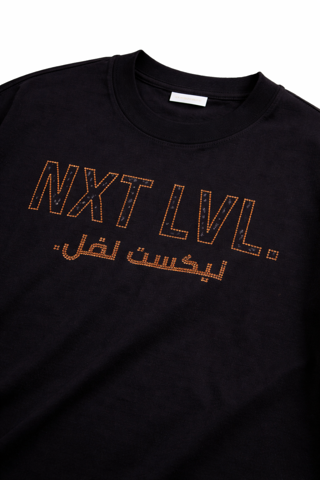 NXT LVL red pocket tee “Redefining Culture” streetwear shirt with branded chest pocket on white background