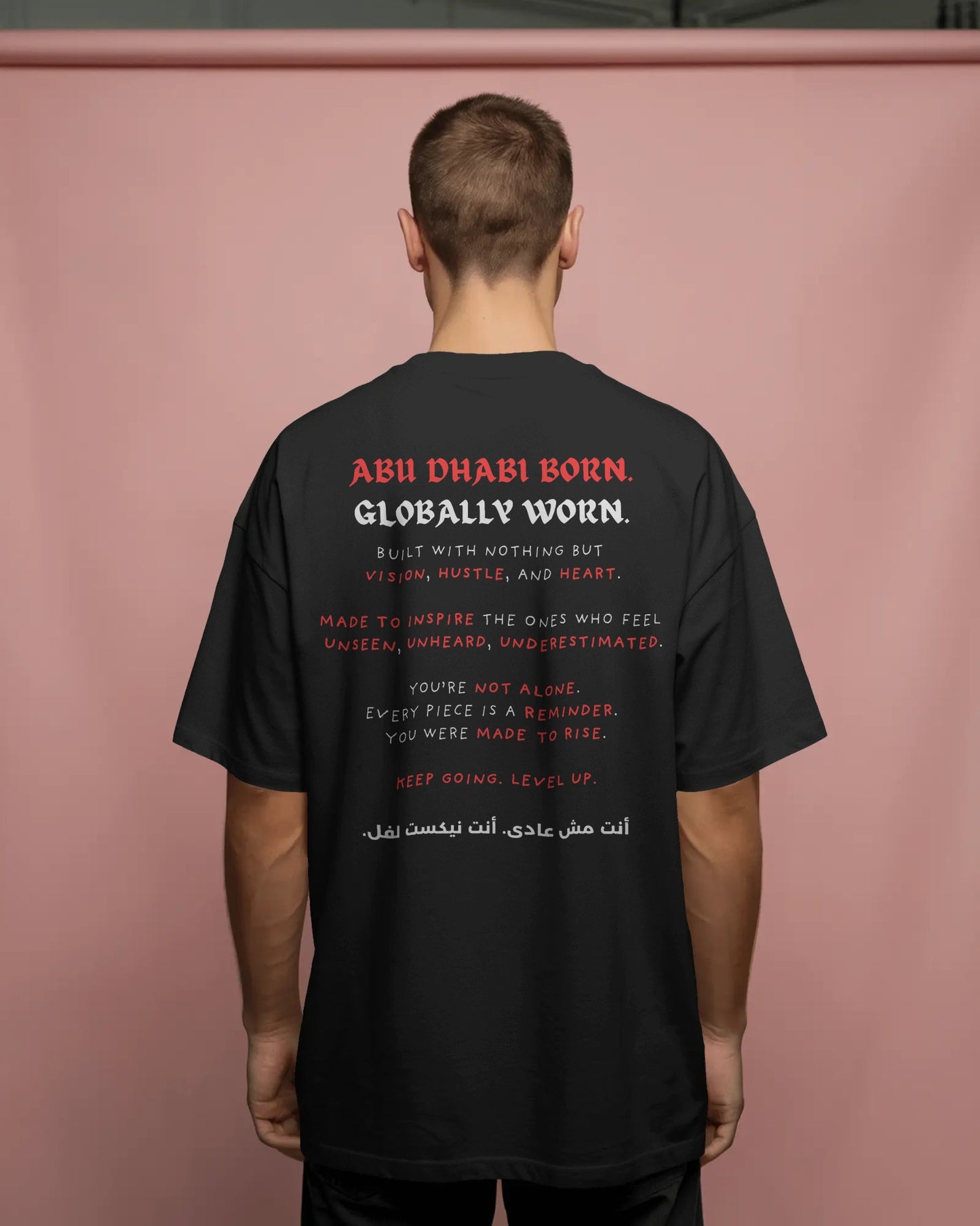 NXT LVL "Abu Dhabi Born. Globally Worn" Tee - Limited Drop